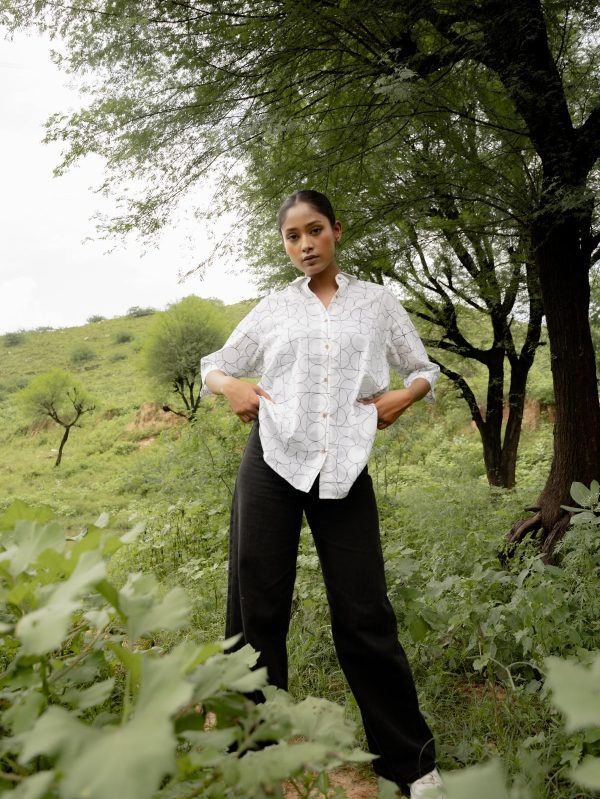 Sanganeri Over-sized Cotton Shirts - Image 2