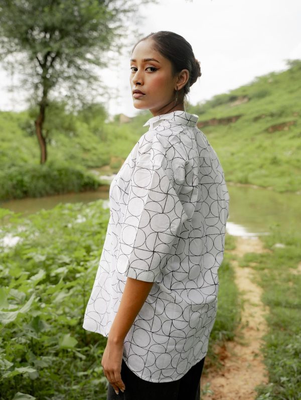 Sanganeri Over-sized Cotton Shirts - Image 5