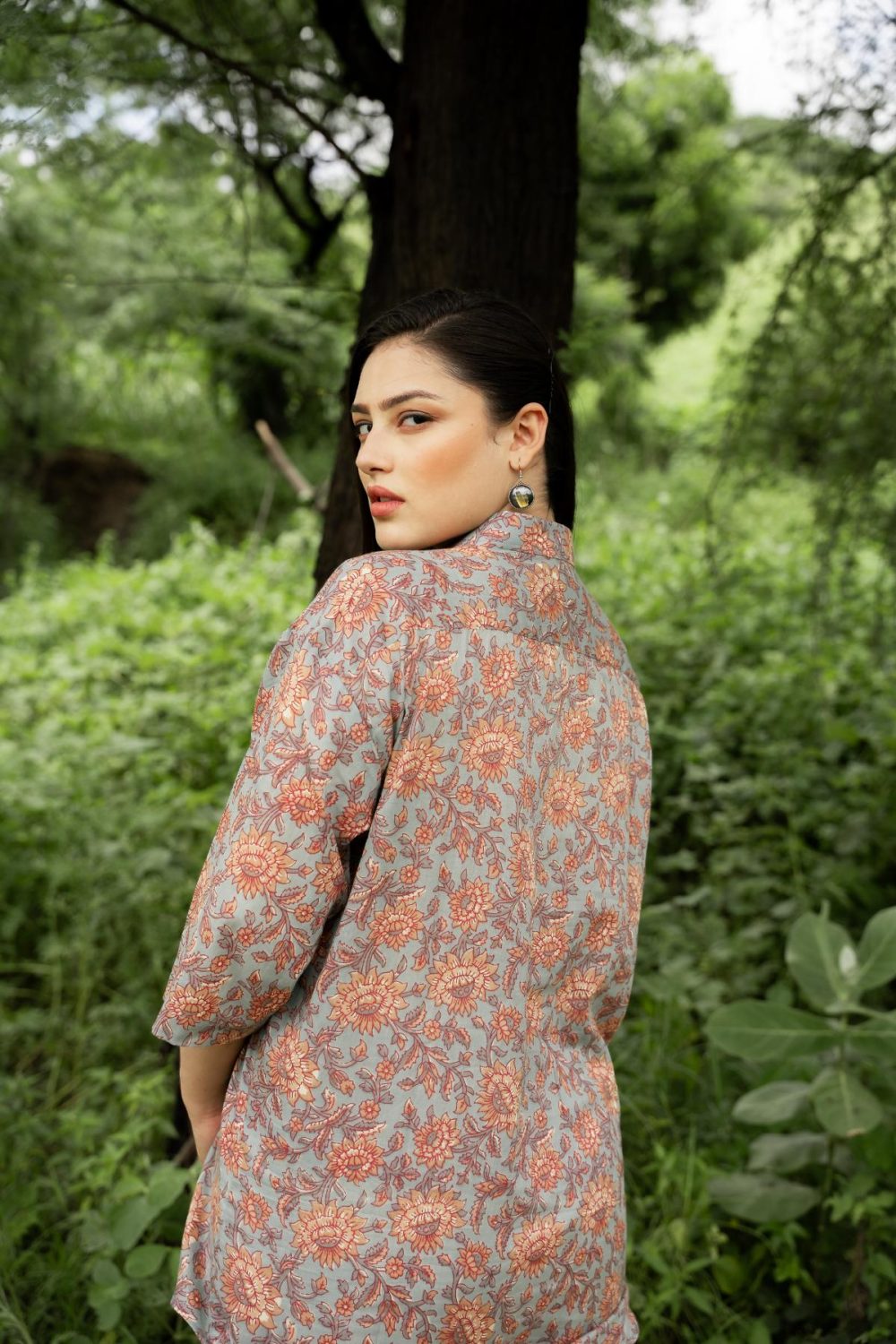 Sanganeri Over-sized Cotton Shirts - Image 5