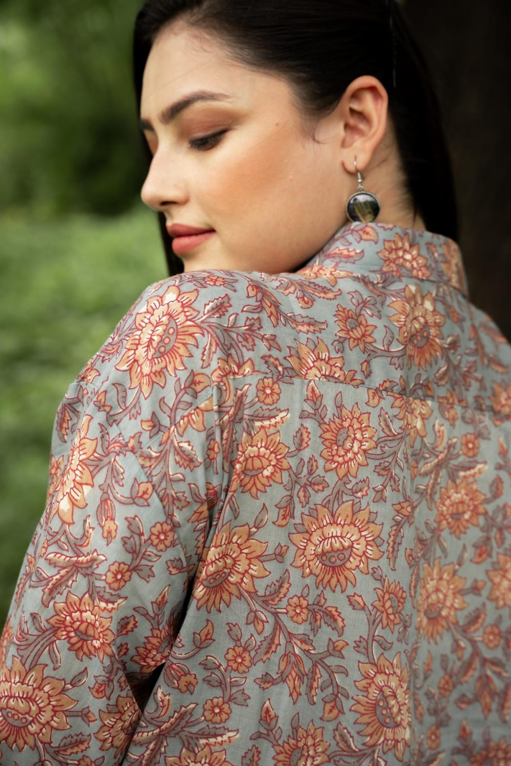 Sanganeri Over-sized Cotton Shirts - Image 2