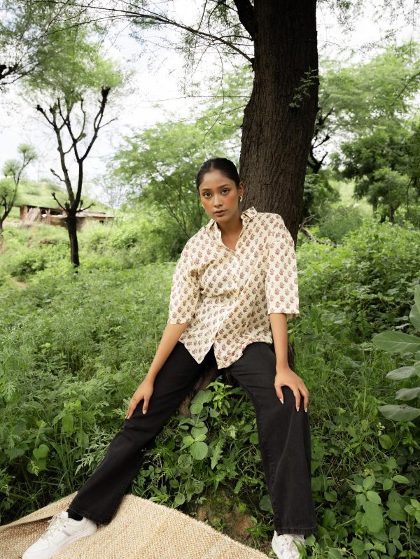 Sanganeri Over-sized Cotton Shirts - Image 5