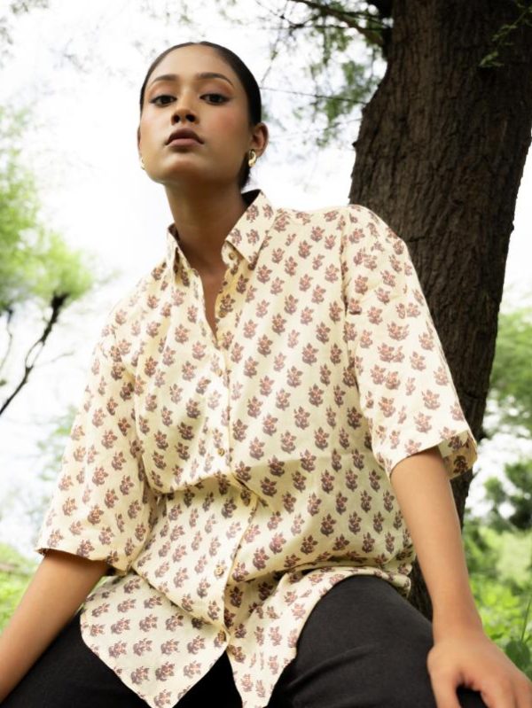 Sanganeri Over-sized Cotton Shirts - Image 6