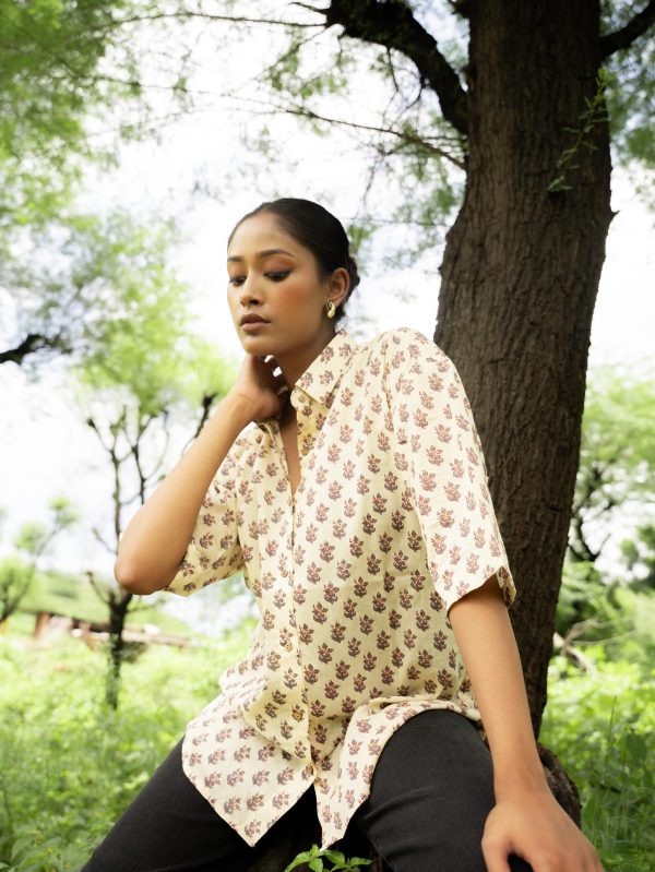 Sanganeri Over-sized Cotton Shirts - Image 2