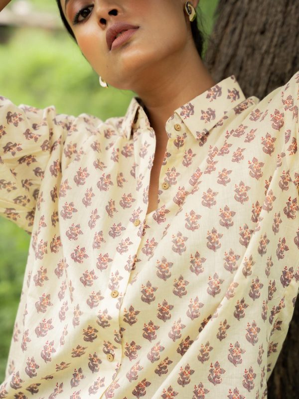 Sanganeri Over-sized Cotton Shirts