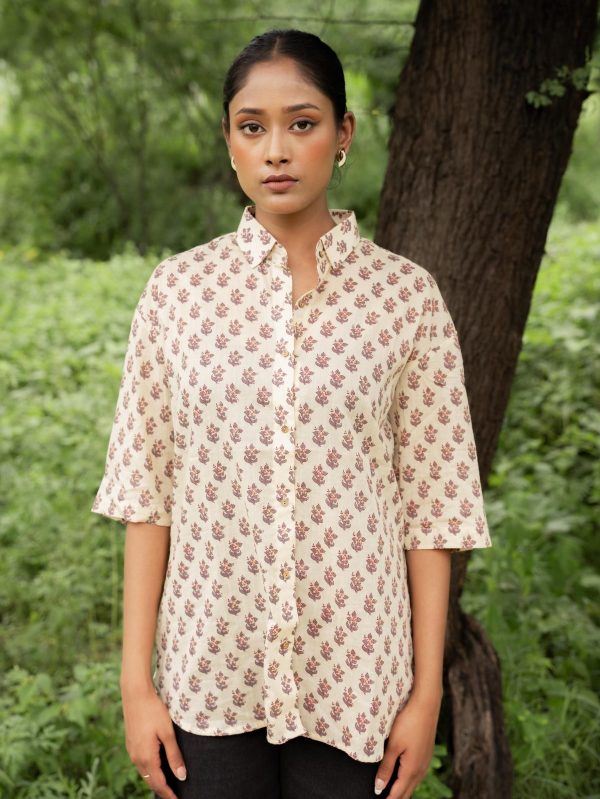 Sanganeri Over-sized Cotton Shirts - Image 3