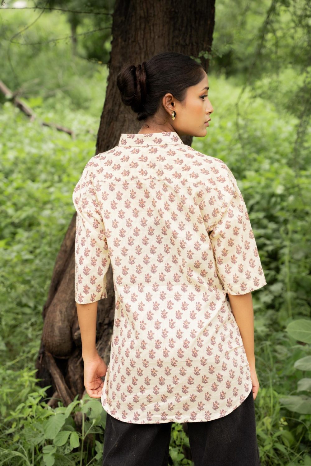 Sanganeri Over-sized Cotton Shirts - Image 4