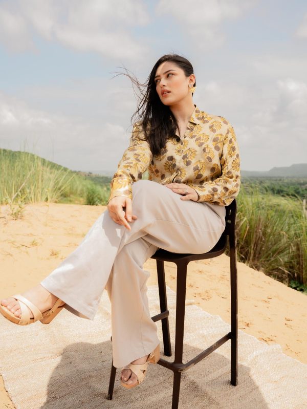 Ajrakh Modal Silk Shirts - Image 3