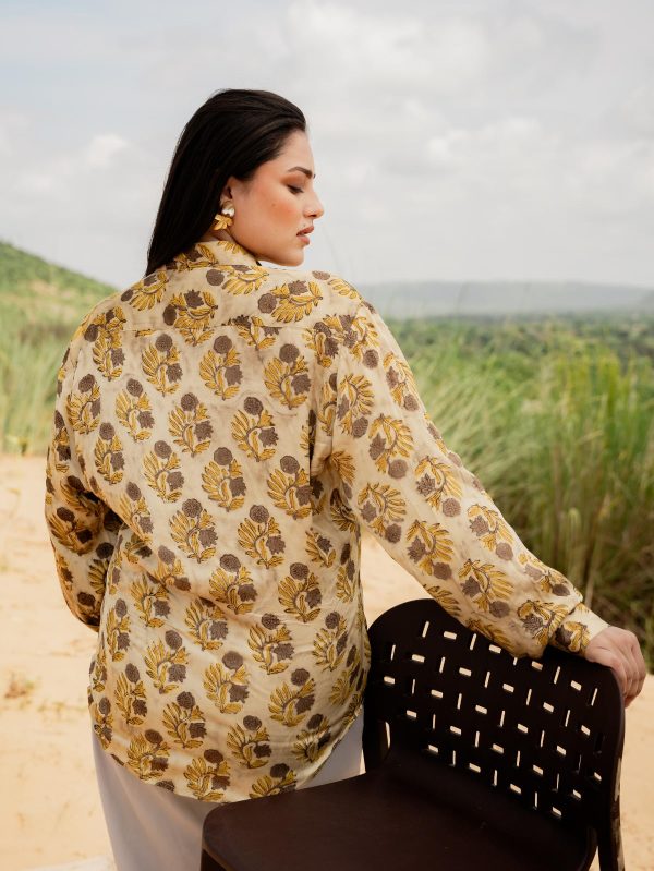 Ajrakh Modal Silk Shirts - Image 6