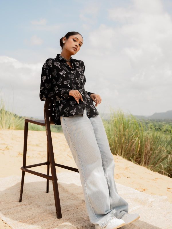Ajrakh Modal Silk Shirts - Image 2