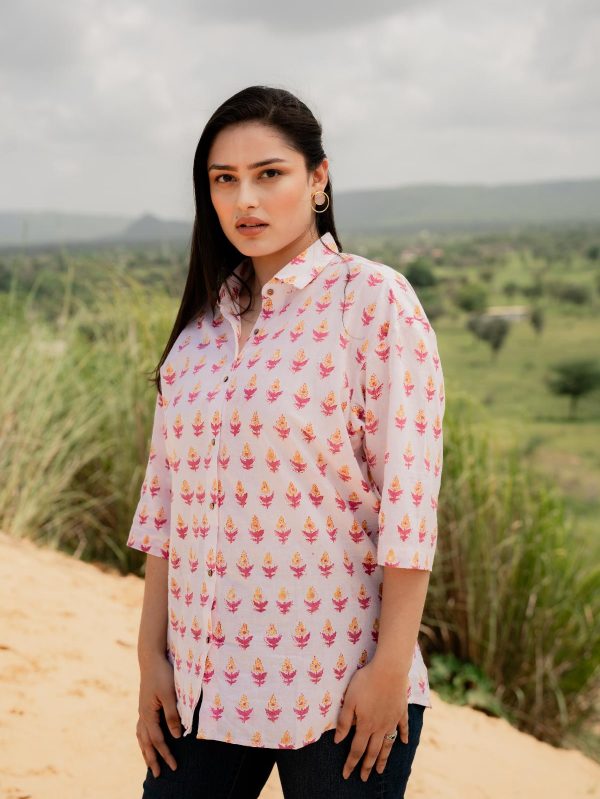 Sanganeri Over-Sized Cotton Shirts - Image 4