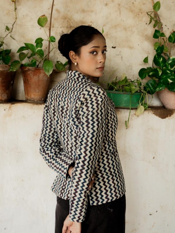 Sanganeri Block Print Blazers - Image 8
